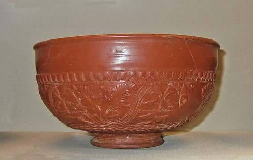 samian ware bowl