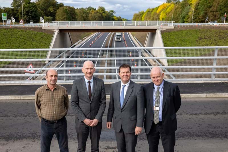 Opening of A69 mainline officially recognised