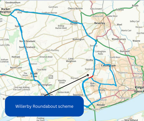 Willerby Roundabout Scheme